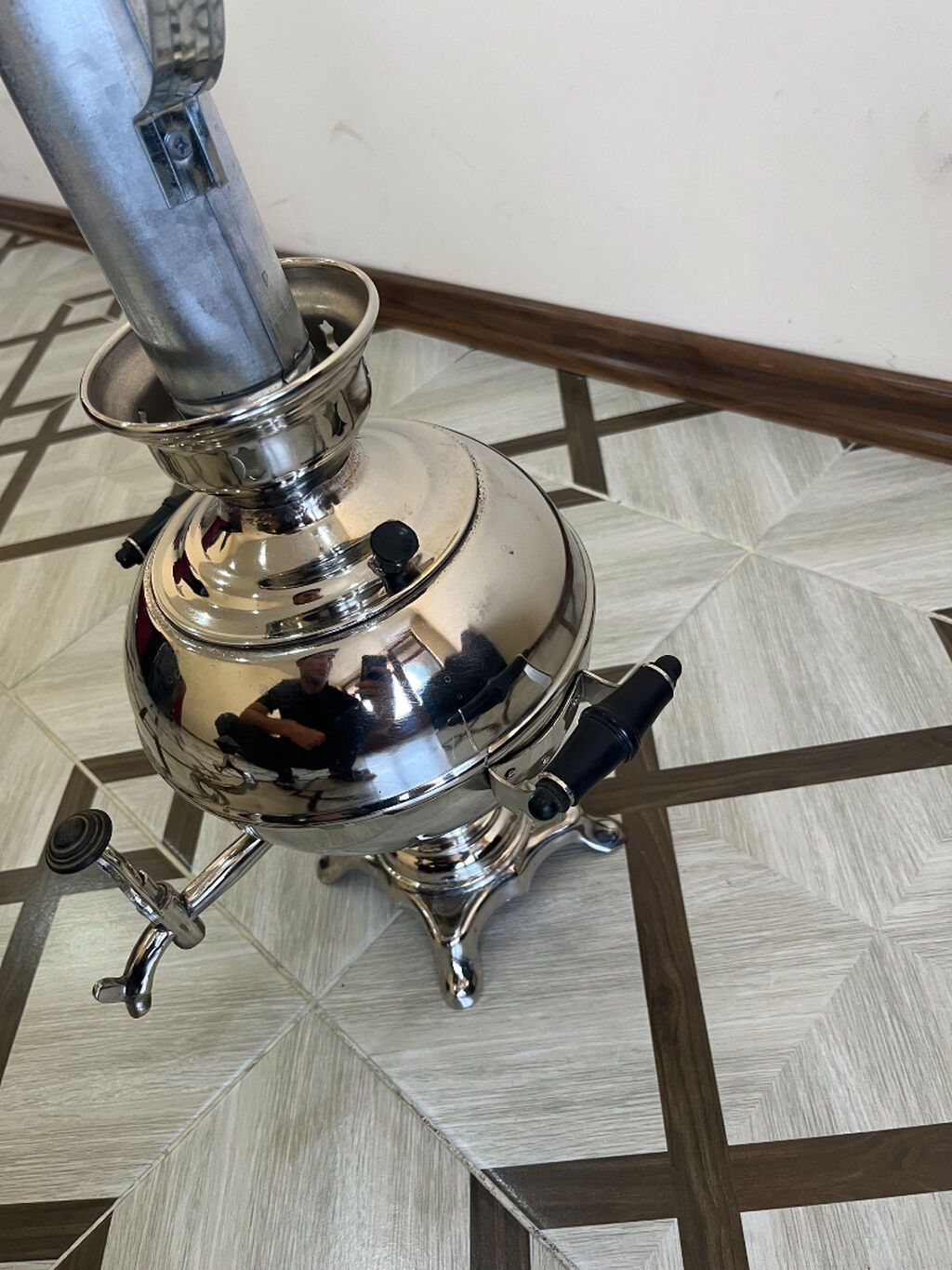 İşlənmiş Od Samovar, 3 l, Ünvandan götürmə, Ödənişli çatdırılma — Samovarlar, Bakı (4)