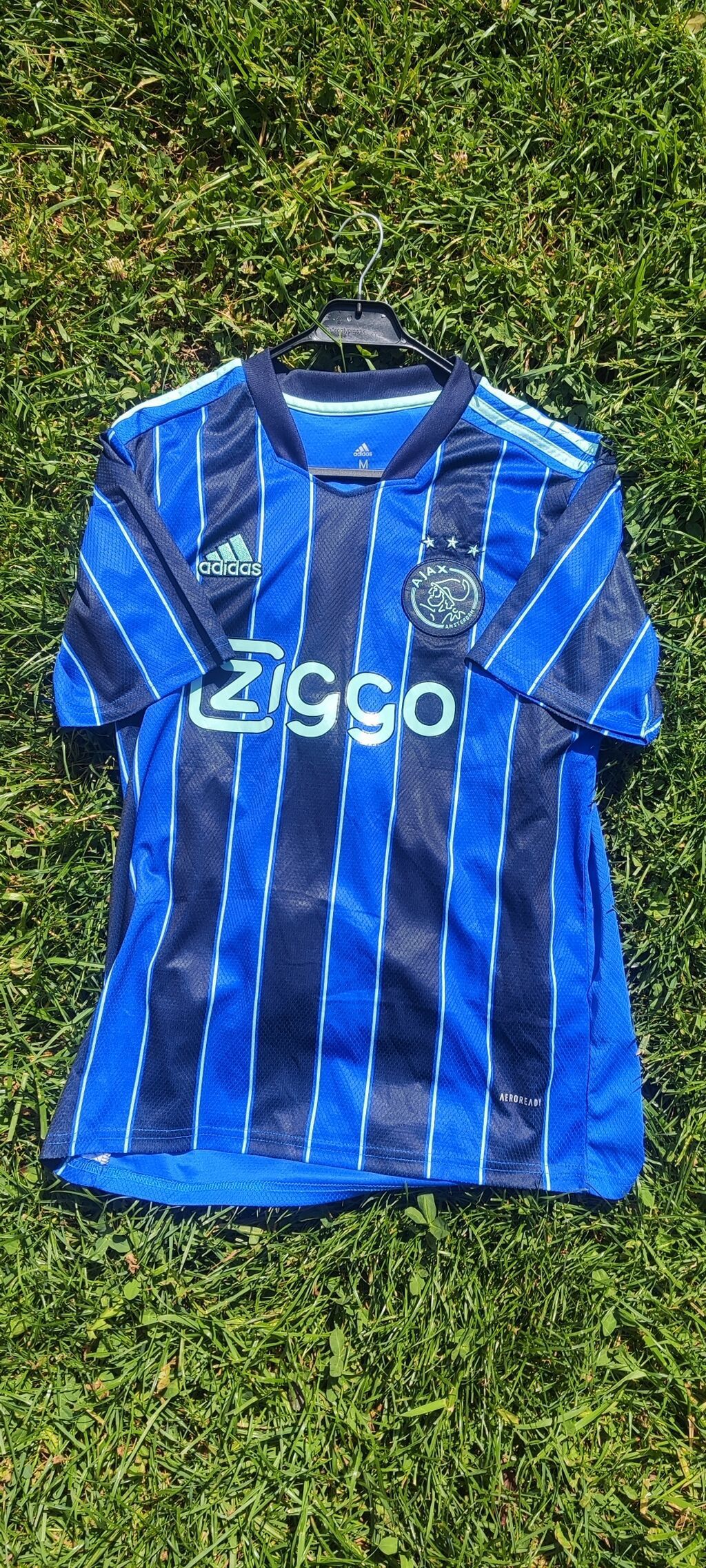 Futbolka, Adidas, M, rəng - Göy — Şəxsi əşyalar, Masazır (2)