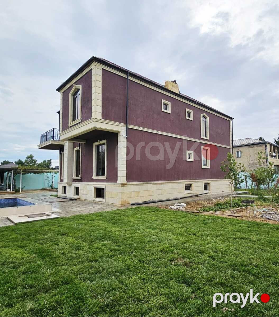 Satılır 11 otaqlı həyət evi/bağ evi 450 m² — Ev, villa, Bakı (2)