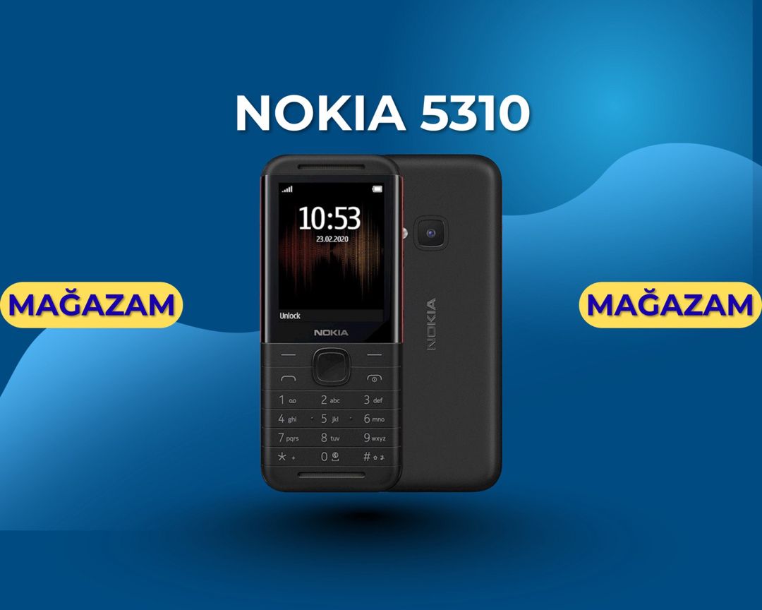 Nokia 5310 (2024) Black/Red — Mallar, Bakı
