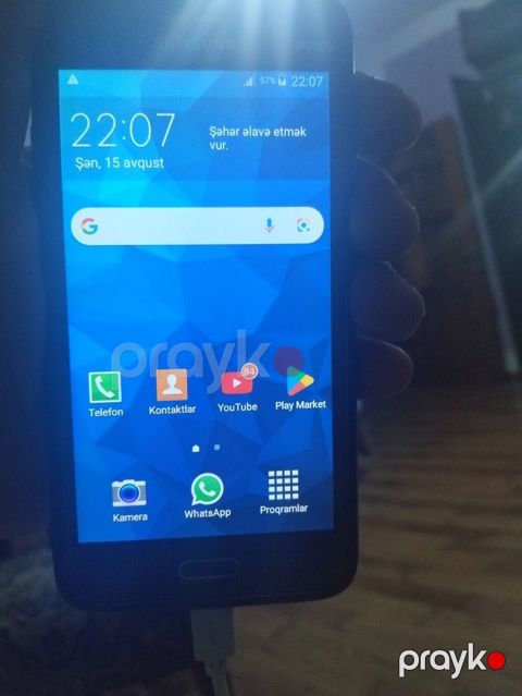 Samsung Galaxy Grand, 8 GB, rəng - Boz, Sensor