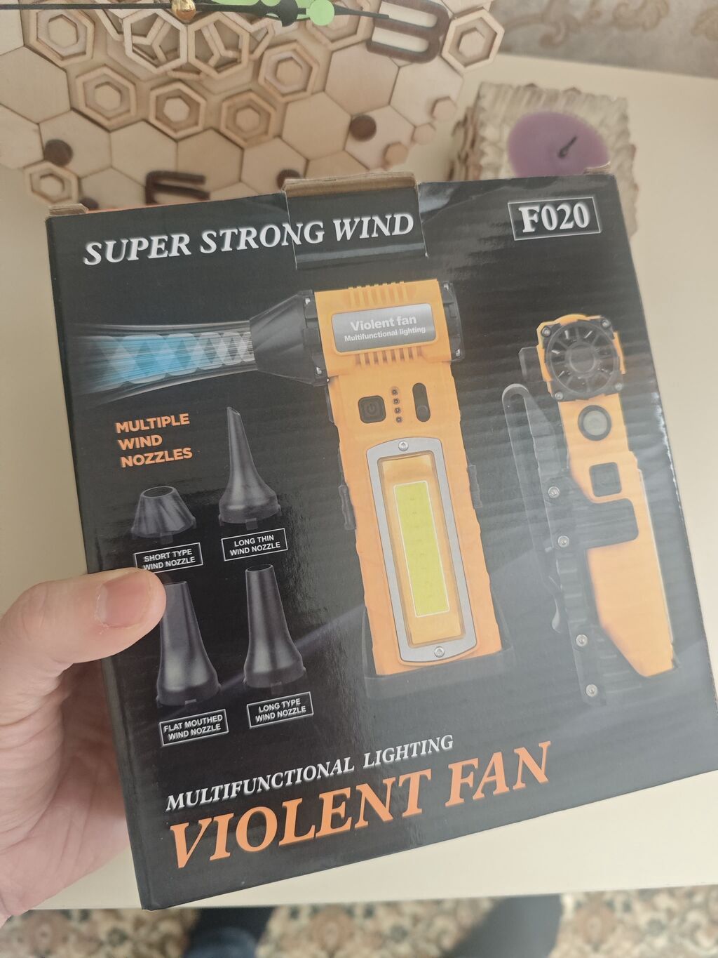 F020 Multifunksional “Violent Fan” – super güclü küləkli portativ