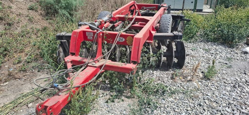 Aqrar texnika: ağır diskli borona (traktor qoşqusu) - Markalanma — Kultivatorlar, İsmayıllı