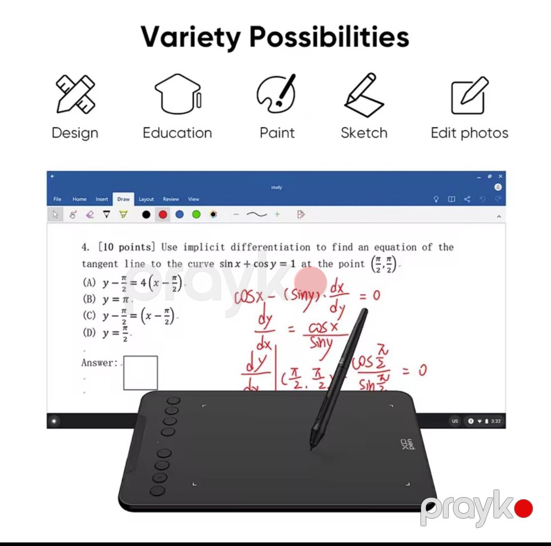 Qrafik planşet "XP-PEN Deco 01 V3" — Elektronika, Bakı (4)