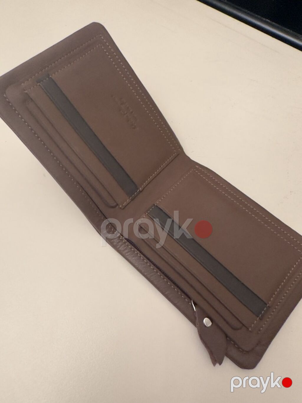 Heç vaxt istifadə edilməyib Xalis dəri pulqabı - Material: təbii dəri — Cüzdanlar və vizit kartlıqları, Bakı (4)