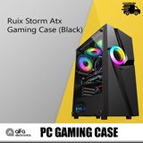 Gaming Case " Ruix Storm Atx (Black)" — Alfa Electronics — Electronics