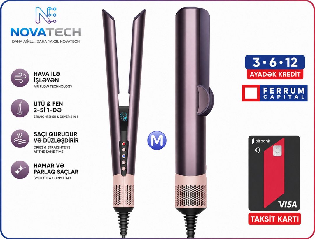 Ütü fen Air Straightener 2-si 1-də — Şəxsi əşyalar, Bakı