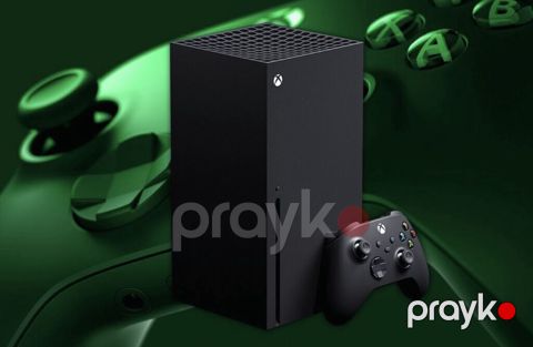 Xbox Series X oyun konsol ikinci əl 2 pult yalnız zənq! Problemsiz