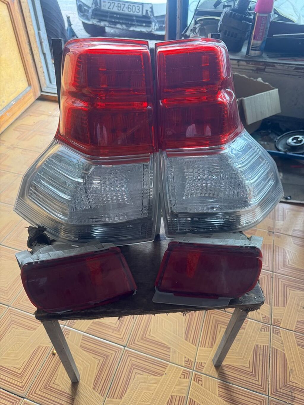 Toyota Land Cruiser Prado 120 arxa işıq dəsti