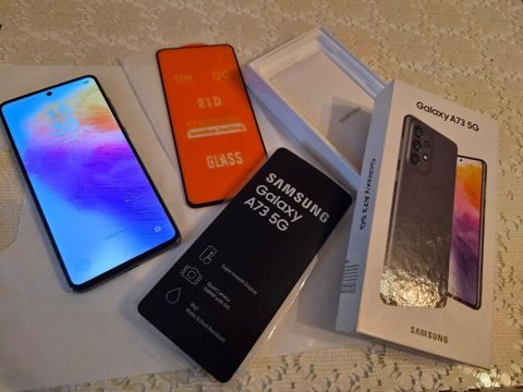 Samsung Galaxy A73 5G, rəng - Boz, Sənədlərlə