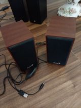 Genius SP-HF180 kompüter akustik sistemi - Tip: 2.0 masaüstü — Elektronika
