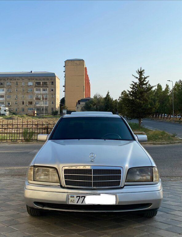 Mercedes C 180, 1.8 L, 1996 il, 312 216 km — Avtomobillər, Şirvan (3)