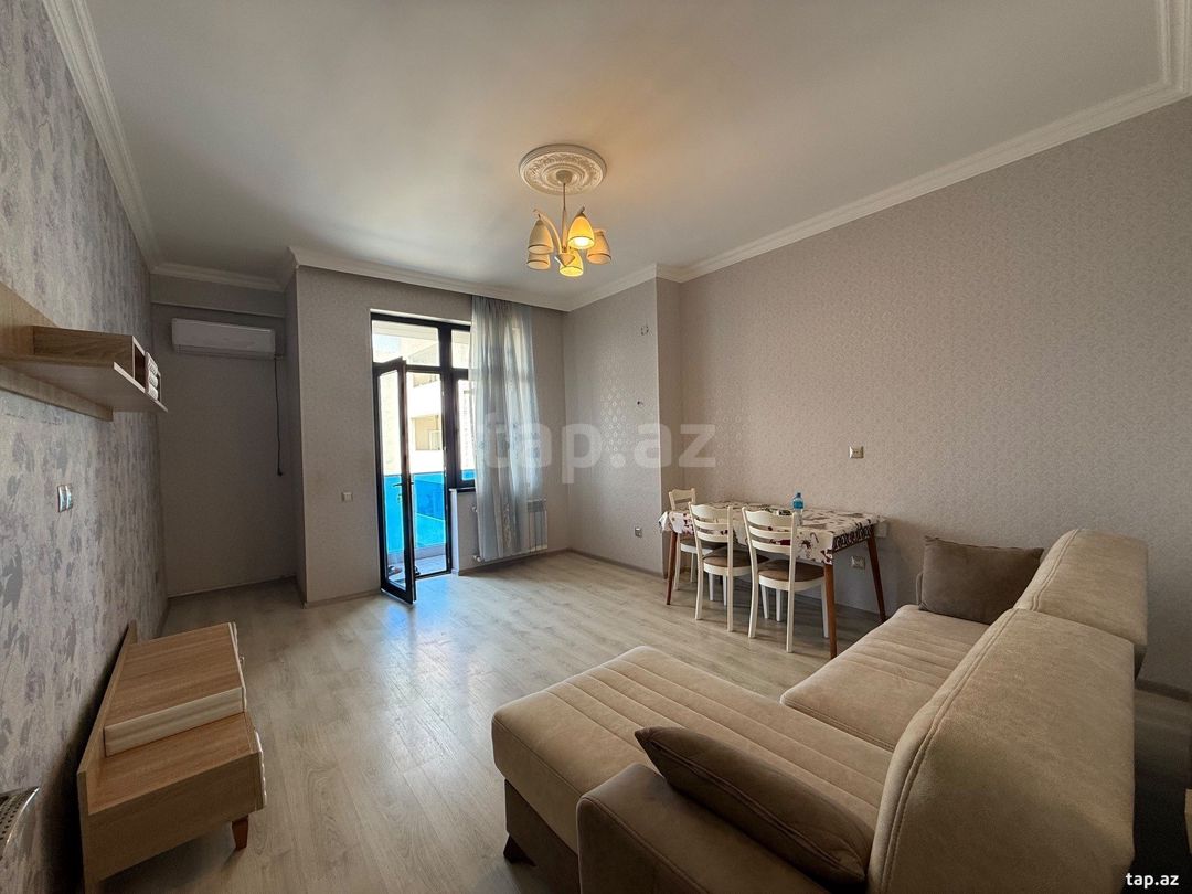 2-otaqlı yeni tikili, Q.Qarayev m., 63 m² — Daşınmaz əmlak, Bakı