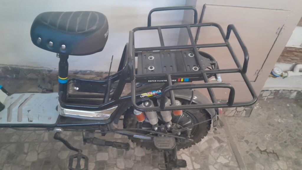 Elektrik velosiped/skuter hibridi – yük daşımalı model Məhsulun əsas — Velosipedlər, Bakı (3)