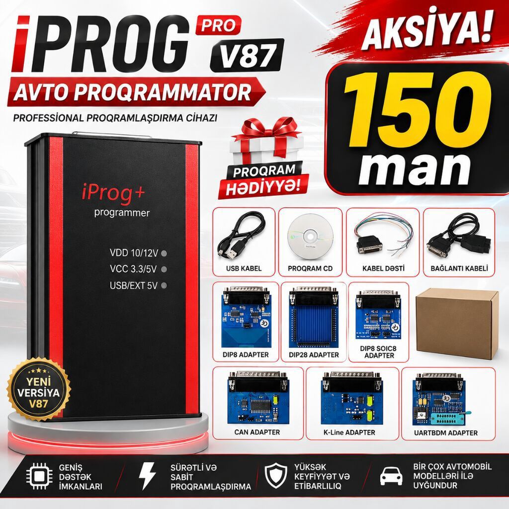 Avto proqammator IPROG Pro V87. Программатор Iprog + Iprog Pro — Avto, Lənkəran