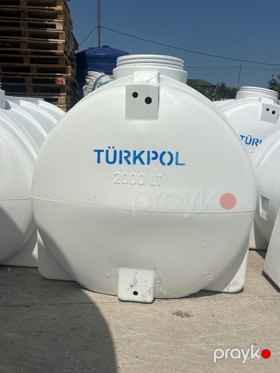Plastik su çəni — Mallar, Bakı (6)