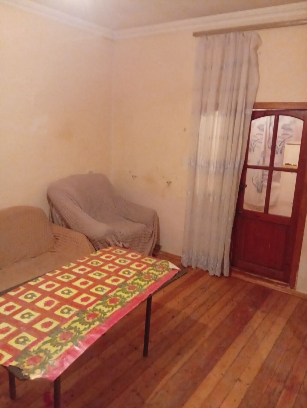 2 otaqlı həyət evi - Plan: 2 otaq + mətbəx küncü, sanitar qovşaq — Daşınmaz əmlak, Saray (7)