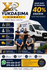 XR Yükdaşıma Xidməti - Şəhər daxili və rayonlara 40% endirim - — Logistika