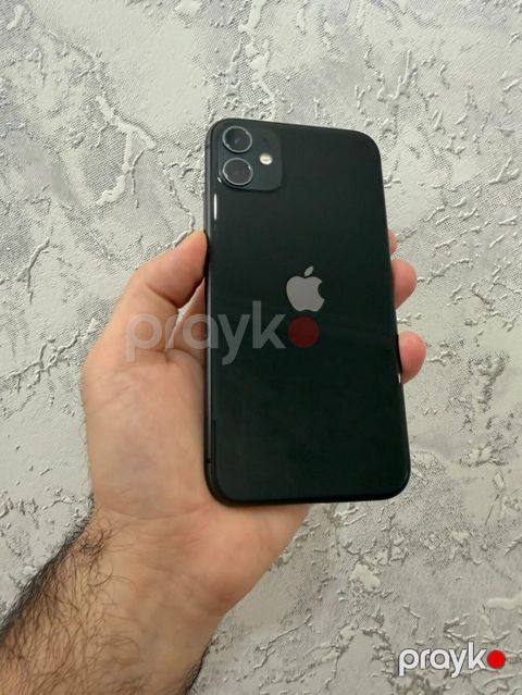 IPhone 11, 64 GB, Qara, Face ID