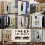 Yeni, 3 qapılı, Siyirməli, Açılan, Düz dolab — Товары
