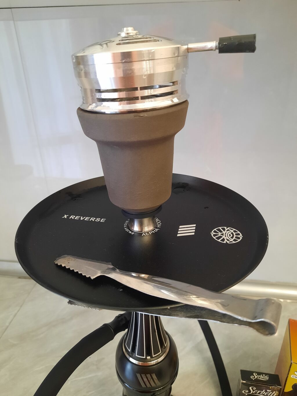 Nargilə dəsti – Alpha Hookah X Reverse Komplekt: - Alpha Hookah X — Gözəllik və sağlamlıq, Bakı (2)