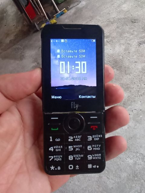 Düyməli mobil telefon – Philips Xenium seriyası (ön paneldə Fly