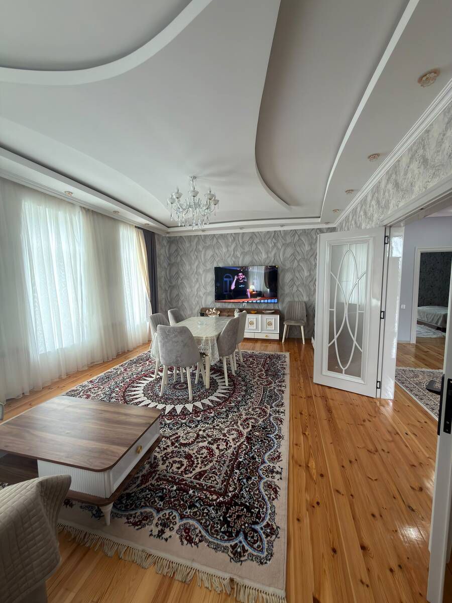 İcarəyə verilir 4 otaqlı həyət evi/bağ evi 100 m² — Ev, villa, Qəbələ (8)