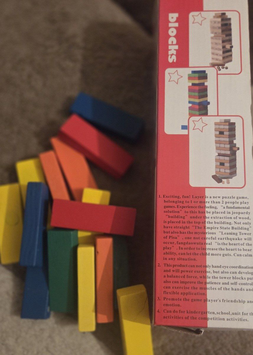 Masaüstü oyun Jenga blocks Tower — Mallar, Bakı (2)