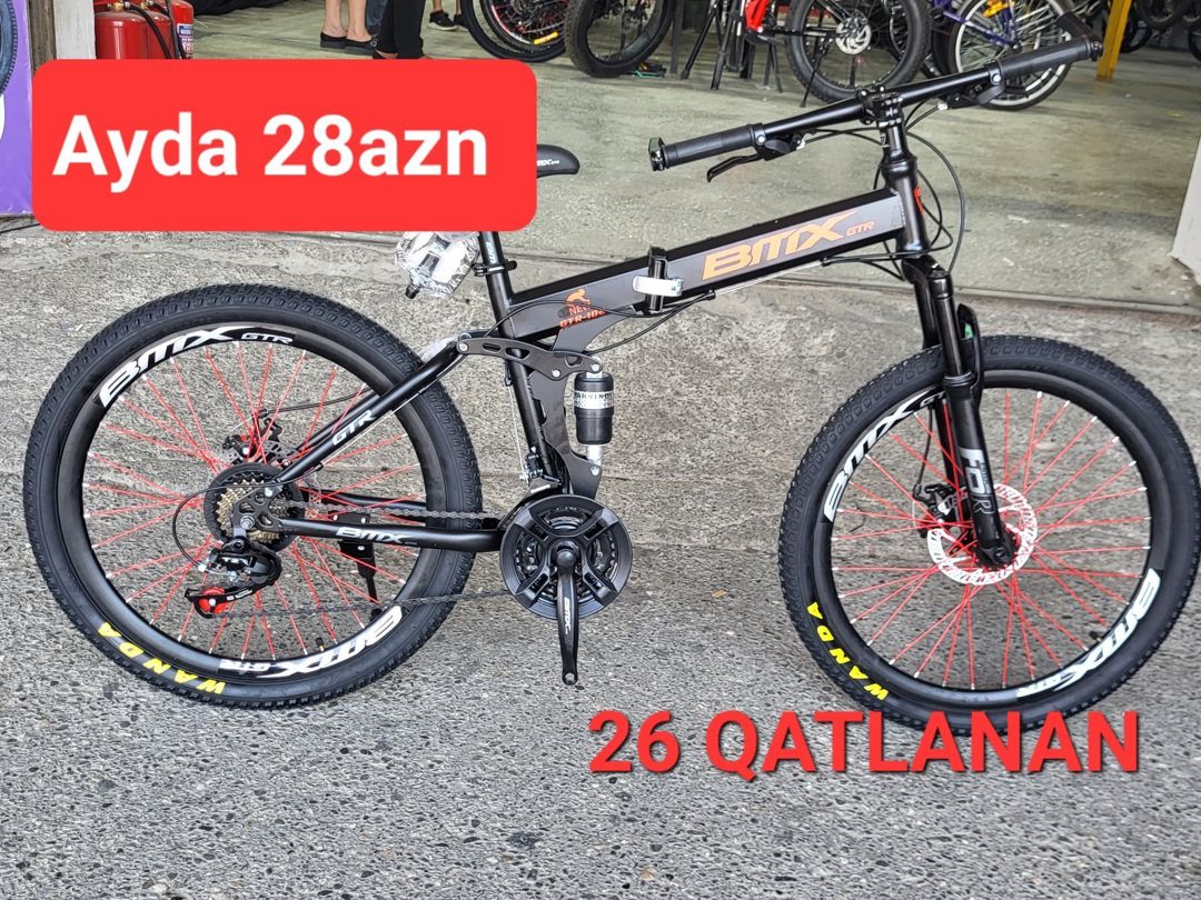 BMX 26 qatlanan velosiped — Velosipedlər, Bakı