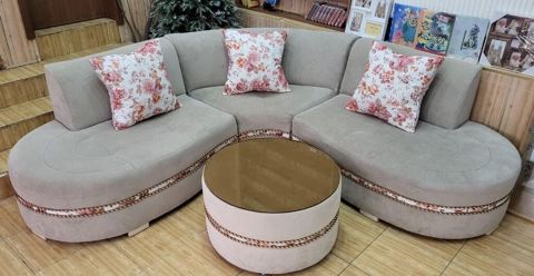 İşlənmiş, Künc divan, Qonaq otağı üçün, Açılmayan