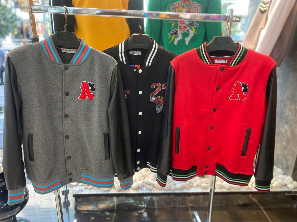 Unisex kollecsiya – varsity stilində snap düyməli jaketlər — Şəxsi əşyalar, Bakı (10)