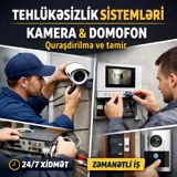 Təhlükəsizlik sistemləri və domofon xidməti — Electronics
