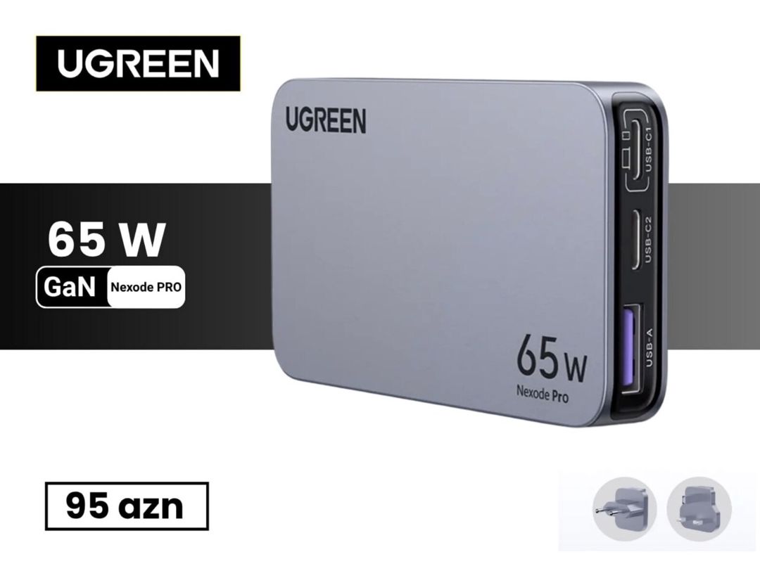 Ugreen Travel 65 W — Mallar, Bakı