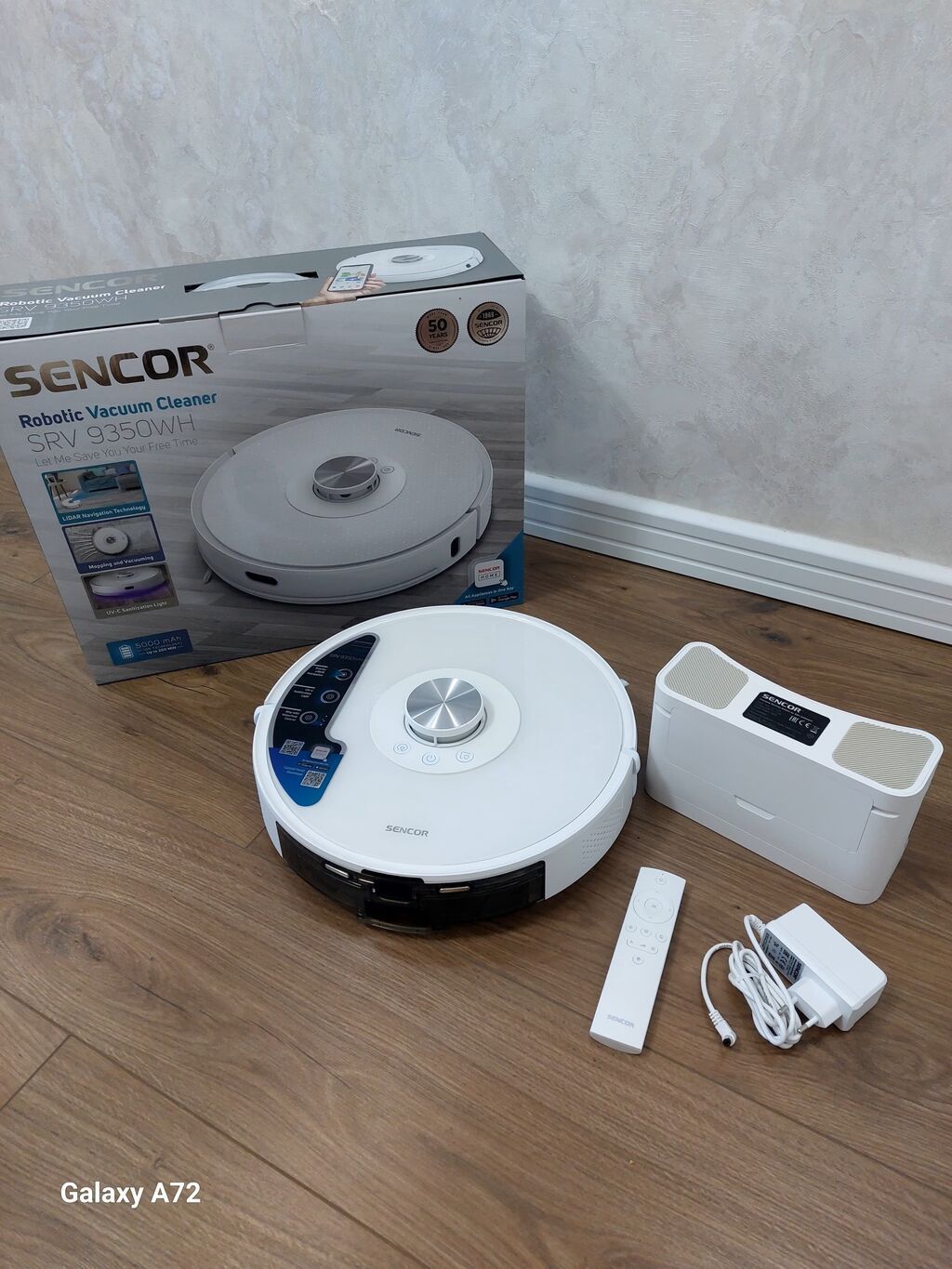 Sencor SRV 9350WH Robot tozsoran, təzədir — Robot tozsoran, Sumqayıt
