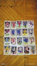 Məhsul: Futbol kolleksiya kartları dəsti Təsvir: - Topps/UEFA — Ürünler