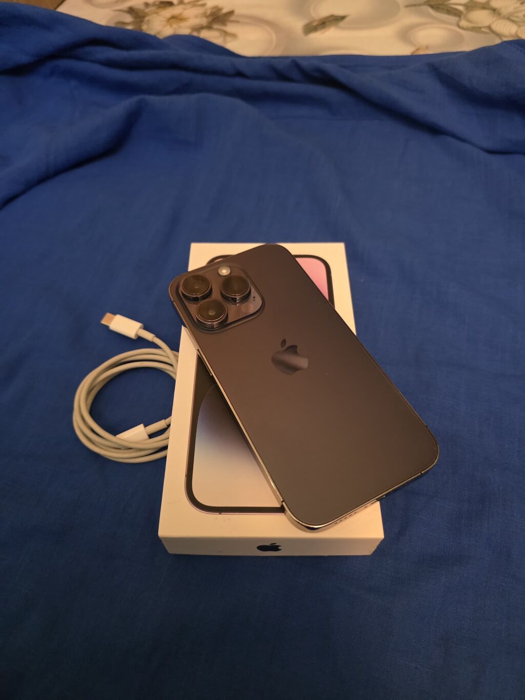 IPhone 14 Pro, 128 GB, Deep Purple, Simsiz şarj, Face ID — Apple iPhone, Digah (4)