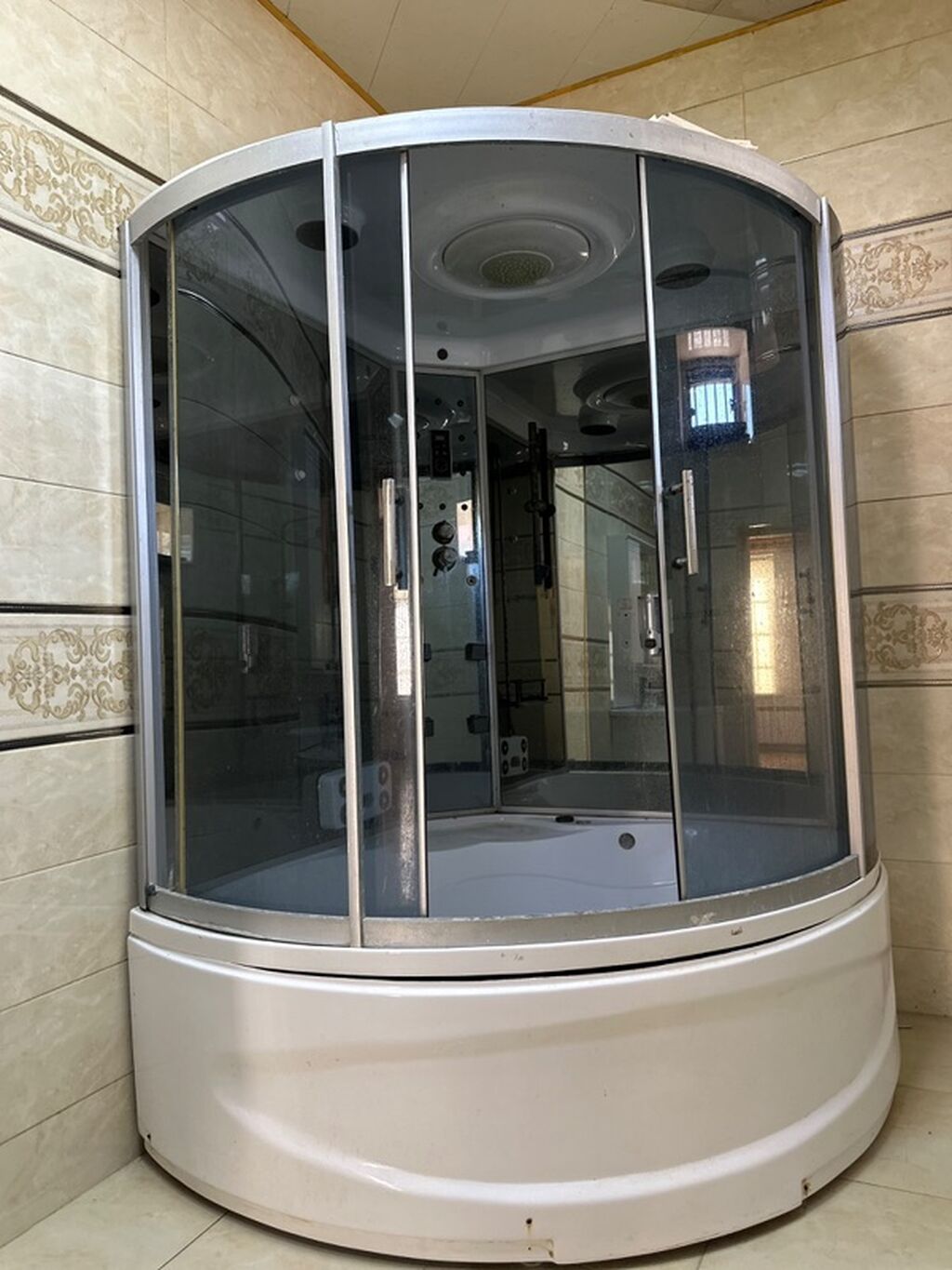 Hidromassajlı duş kabinəsi - Künc üçün nəzərdə tutulmuş — Santexnika, Digah (2)