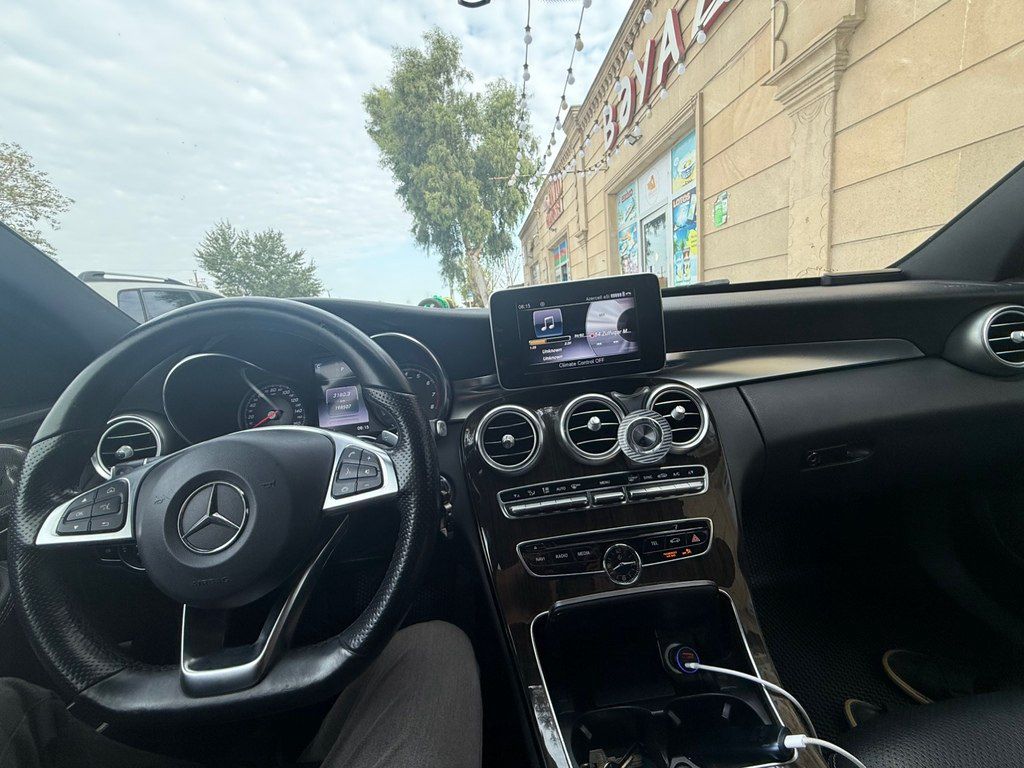Mercedes C 300, 2.0 L, 2018 il, 198 507 km — Avtomobillər, Salyan (10)