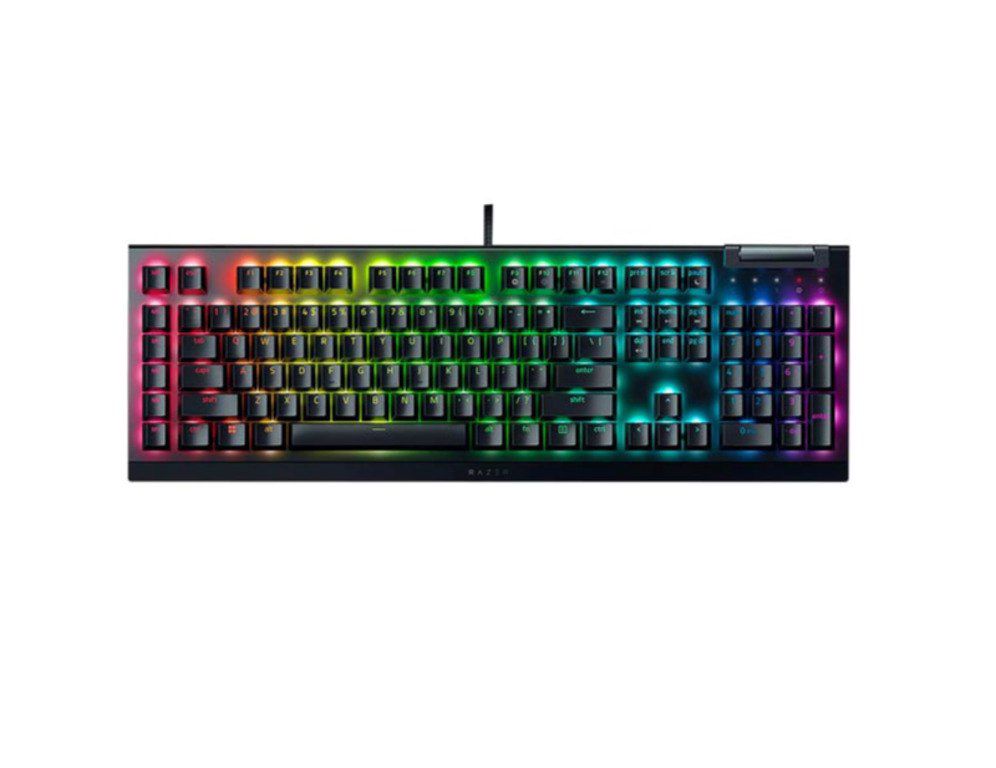 Oyun klaviaturası "Razer Keyboard mechanical BlackWidow V4 X 110key, Green Switch" — Elektronika, Bakı