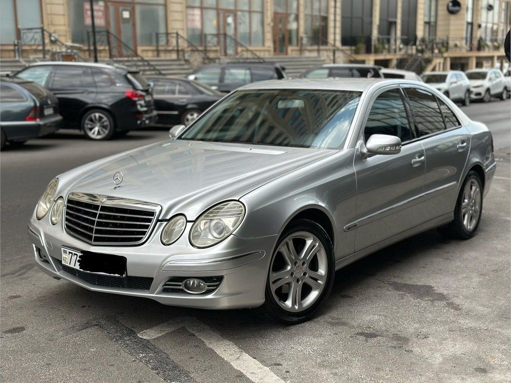 Mercedes E 220, 2.2 L, 2007 il, 312 427 km — Avtomobillər, Bakı (4)