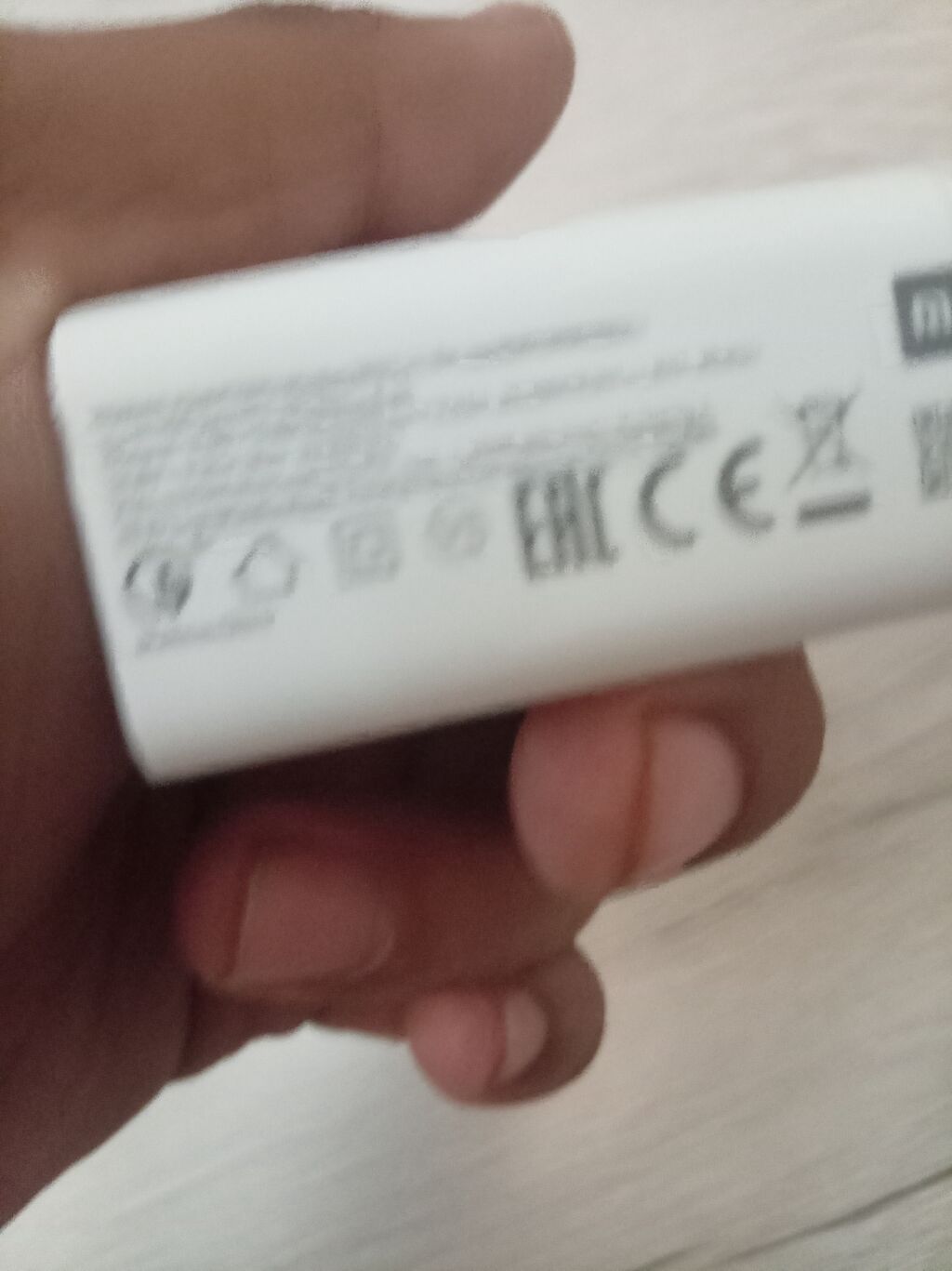 Xiaomi divar şarj adapteri USB-A 20W (EU fiş)