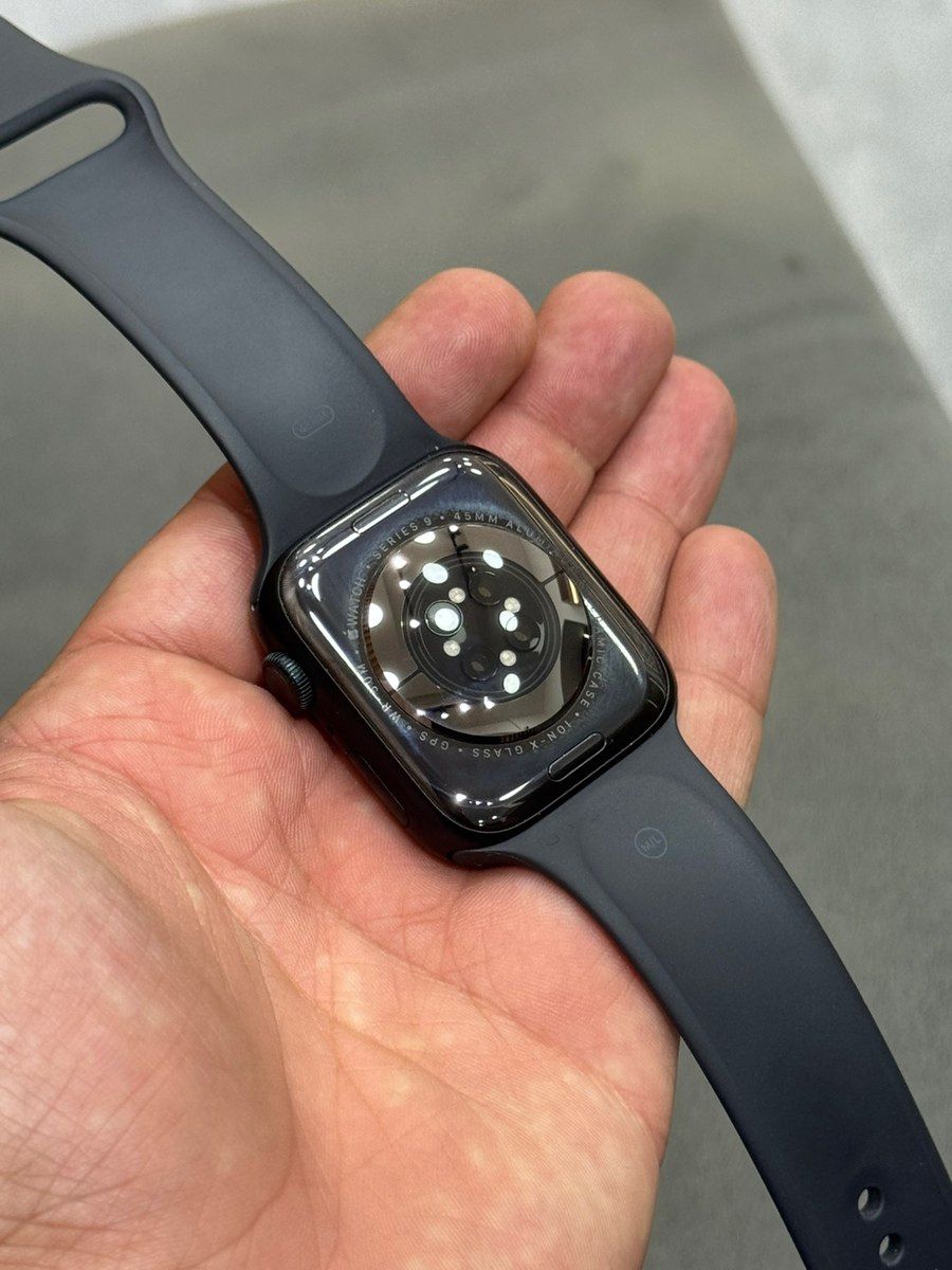 Apple Watch Series 9 Aluminum Midnight 45mm — Elektronika, Bakı (3)