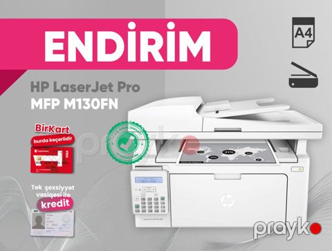 Printer HP LaserJet Pro MFP M130fn — Bakı