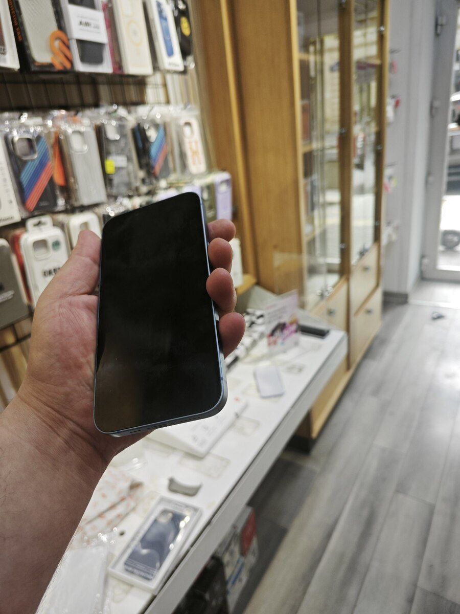 Apple iPhone 14 Blue 128GB/6GB — Mallar, Bakı (3)