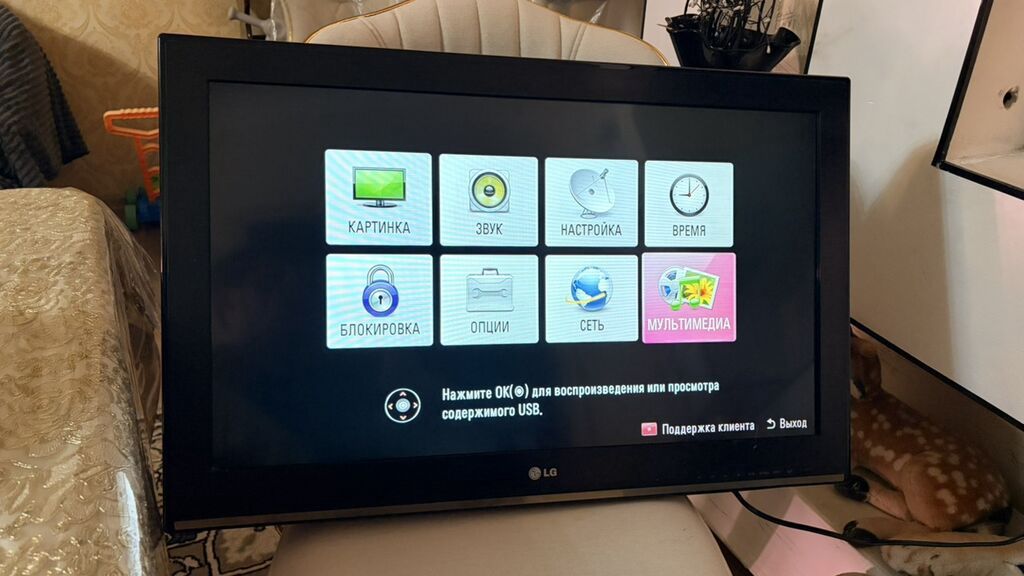 LG LCD Televizor — 82 sm (32 düym) Ekran, HDMI/USB