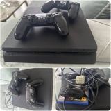 Sony PlayStation 4 Slim oyun konsolu – qara rəng. Paket tərkibi: - — Electronics