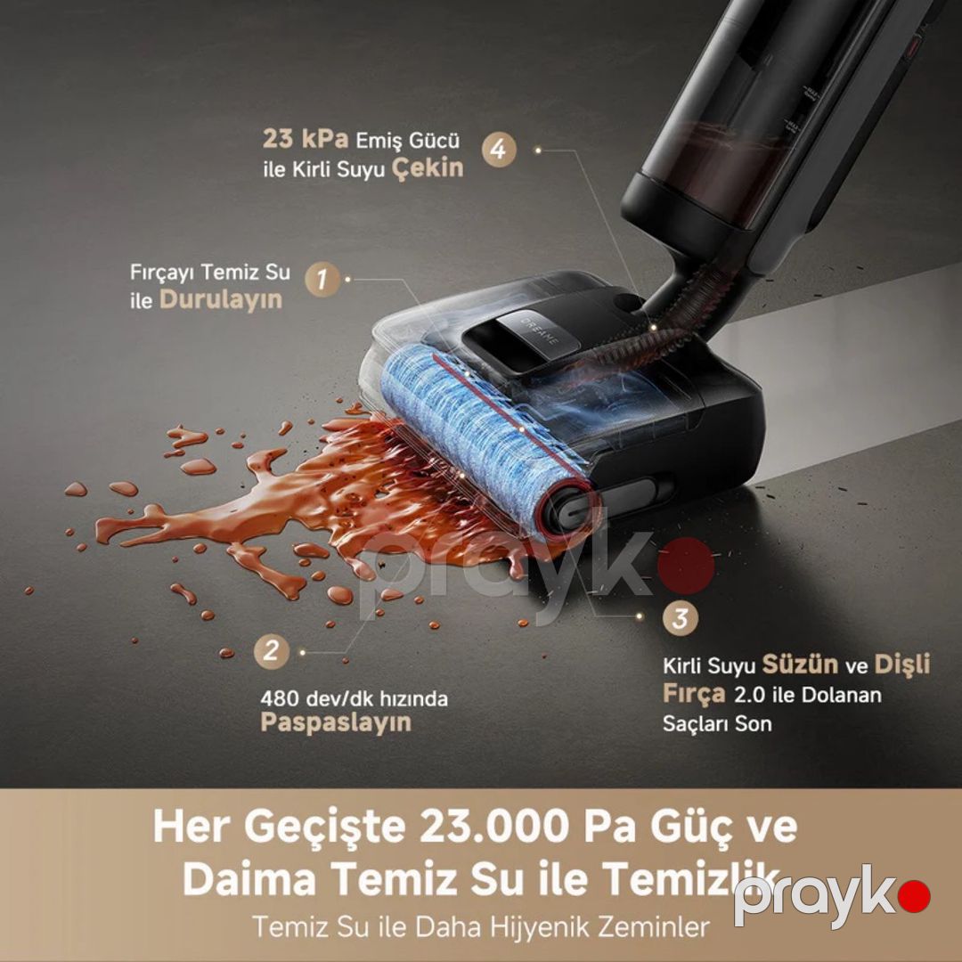 Tozsoran Dreame H15 Mix — Ev texnikası, Bakı (5)