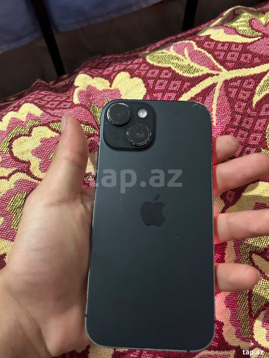Apple iPhone 15 Black 128GB/6GB — Telefonlar və qadjetlər, Bakı (7)