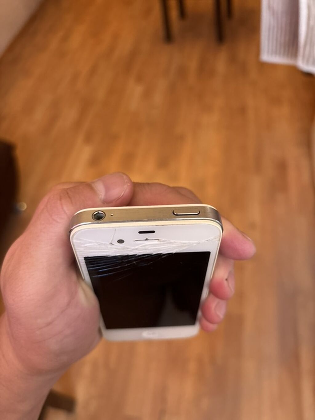 IPhone 4S, Ağ, Qırıq — Apple iPhone, Bakı (5)