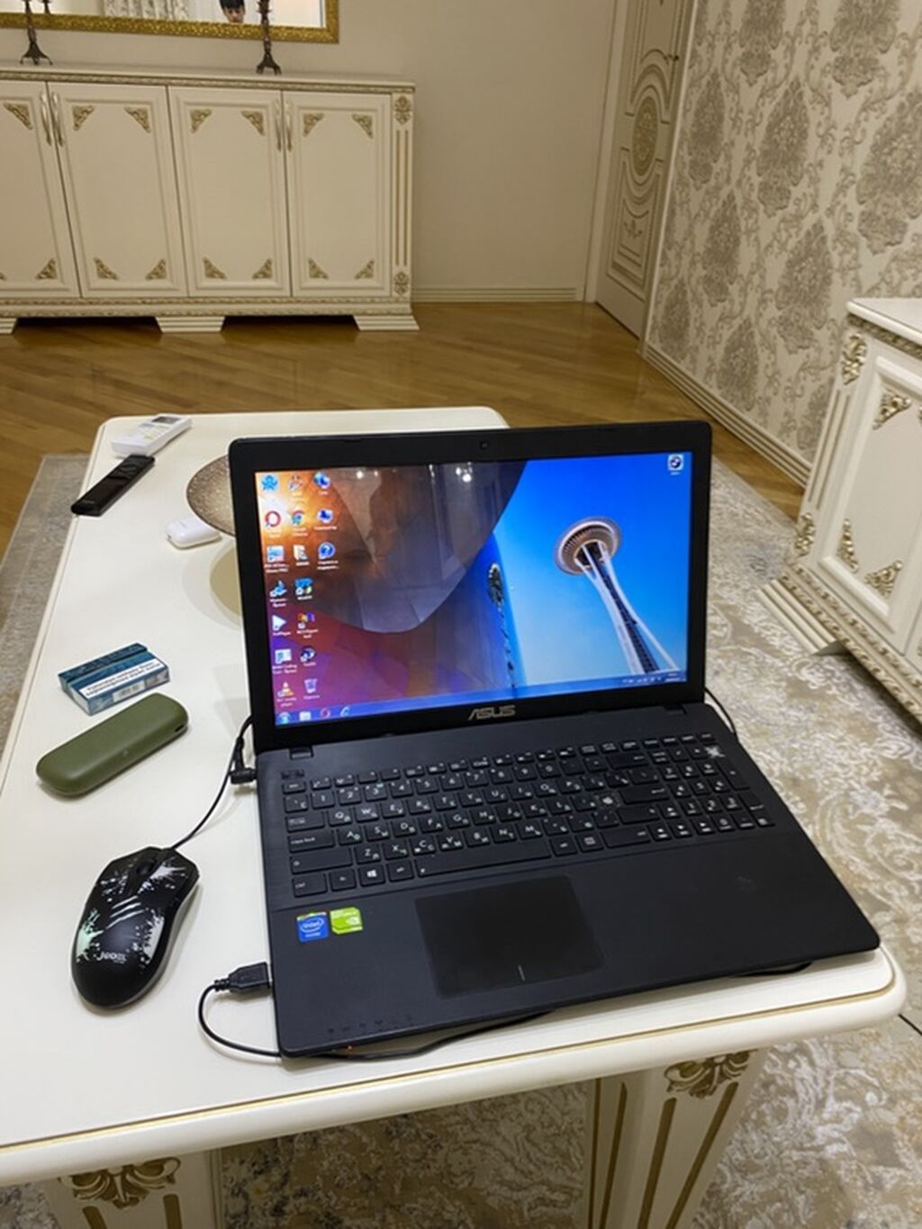 ASUS noutbuk – 15.6" ekranlı, tam ölçülü klaviaturalı model — Asus, Digah (2)